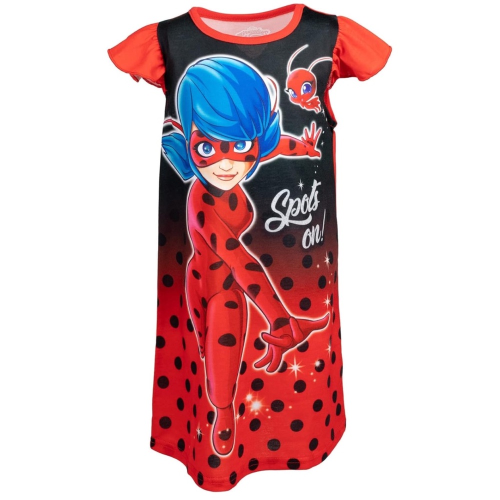 Miraculous Ladybug Girls Nightgown size 14/16